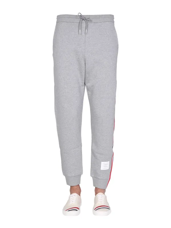 THOM BROWNE GROSGRAIN-TRIMMED SWEATPANTS sold by Lord & Taylor