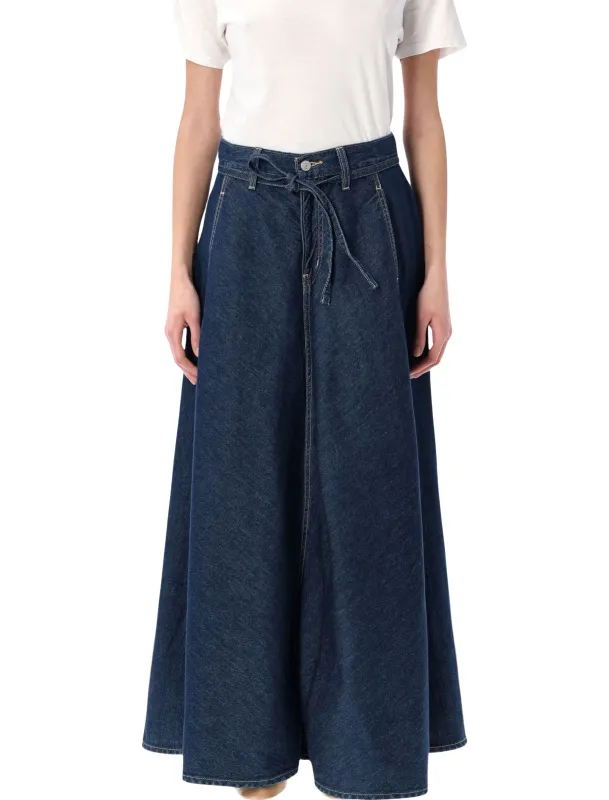 LEVI’S BLUE MAXI DENIM SKIRT made by Levi's