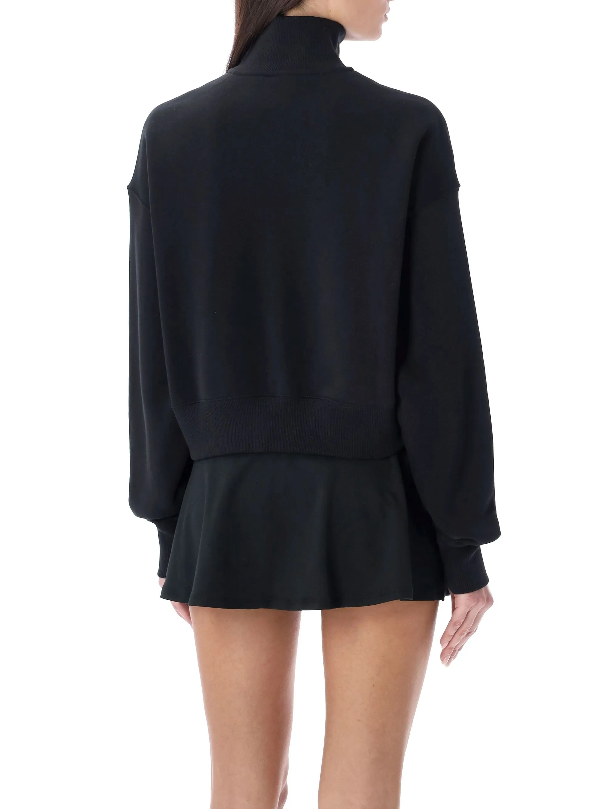 NIKE PHOENIX FLEECE 1/4 ZIP CROP SWEATSHIRT sold by Lord & Taylor product image thumbnail 2