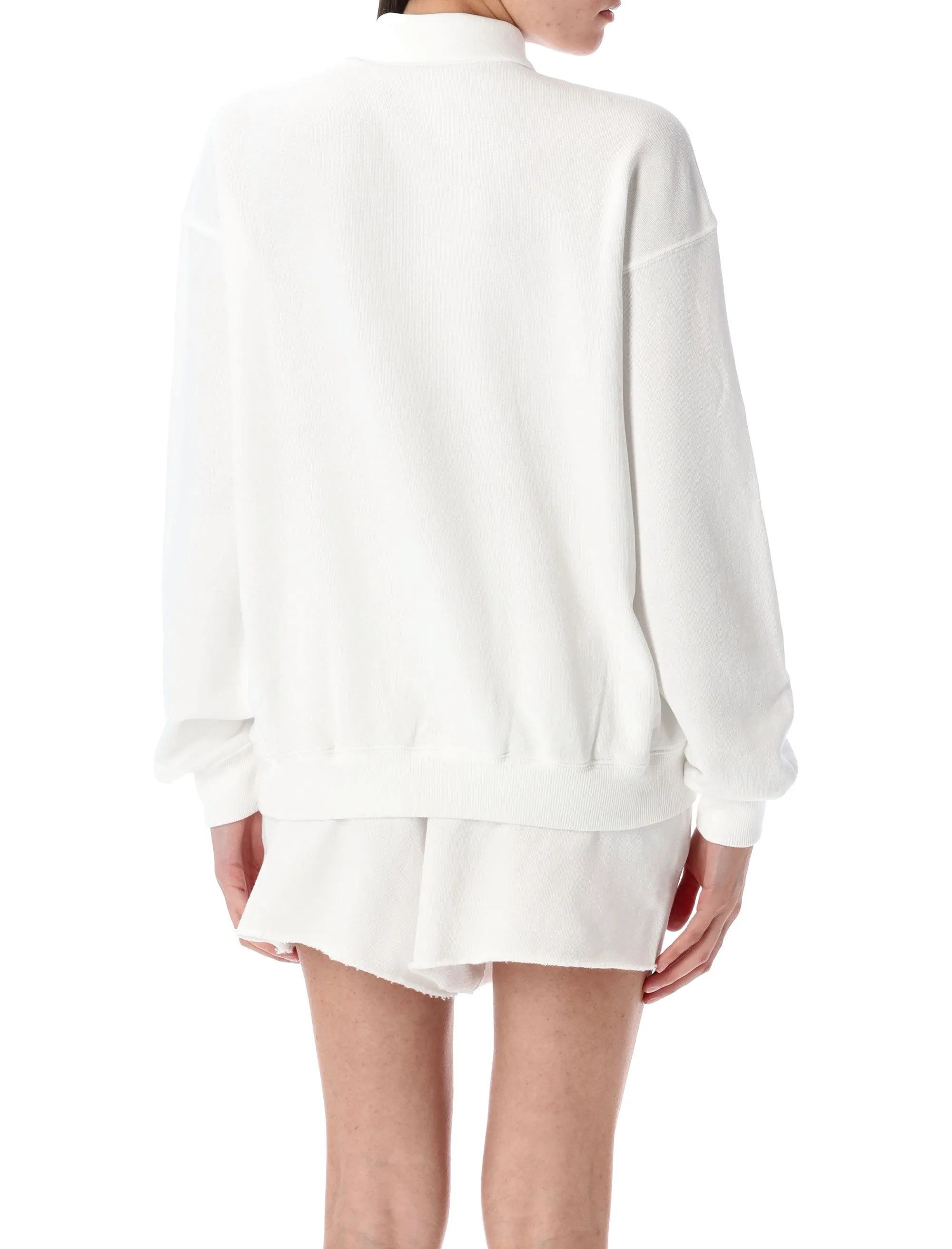 POLO RALPH LAUREN WHITE COTTON POLO SWEATSHIRT sold by Lord & Taylor product image thumbnail 2