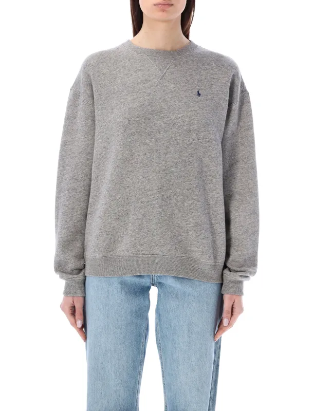 POLO RALPH LAUREN COTTON FLEECE CREWNECK SWEATSHIRT made by Lord & Taylor