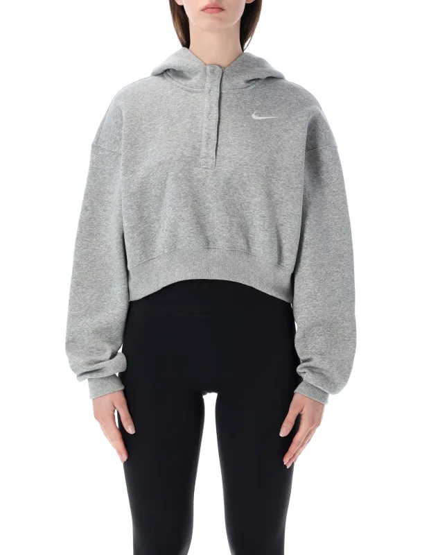 NIKE OVERSIZED CROPPED HOODIE sold by Lord & Taylor