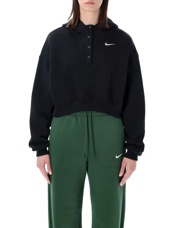 NIKE OVERSIZED CROPPED HOODIE sold by Lord & Taylor