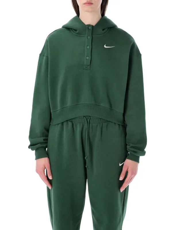 NIKE OVERSIZED CROPPED HOODIE sold by Lord & Taylor