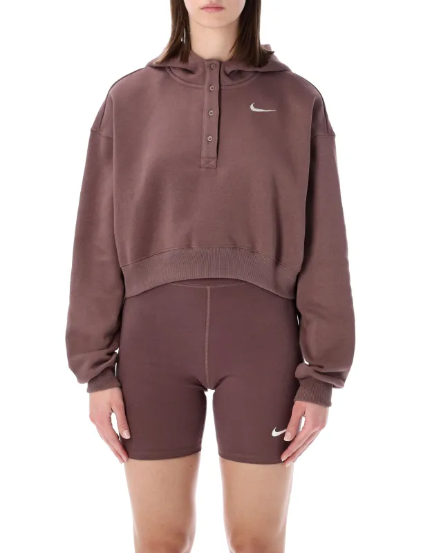 NIKE OVERSIZED CROPPED HOODIE sold by Lord & Taylor