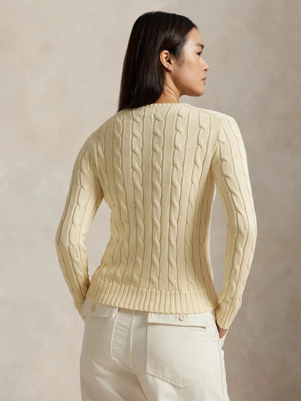 POLO RALPH LAUREN TOUCH JULIANNA CABLE-KNIT SWEATER sold by Lord & Taylor product image thumbnail 3