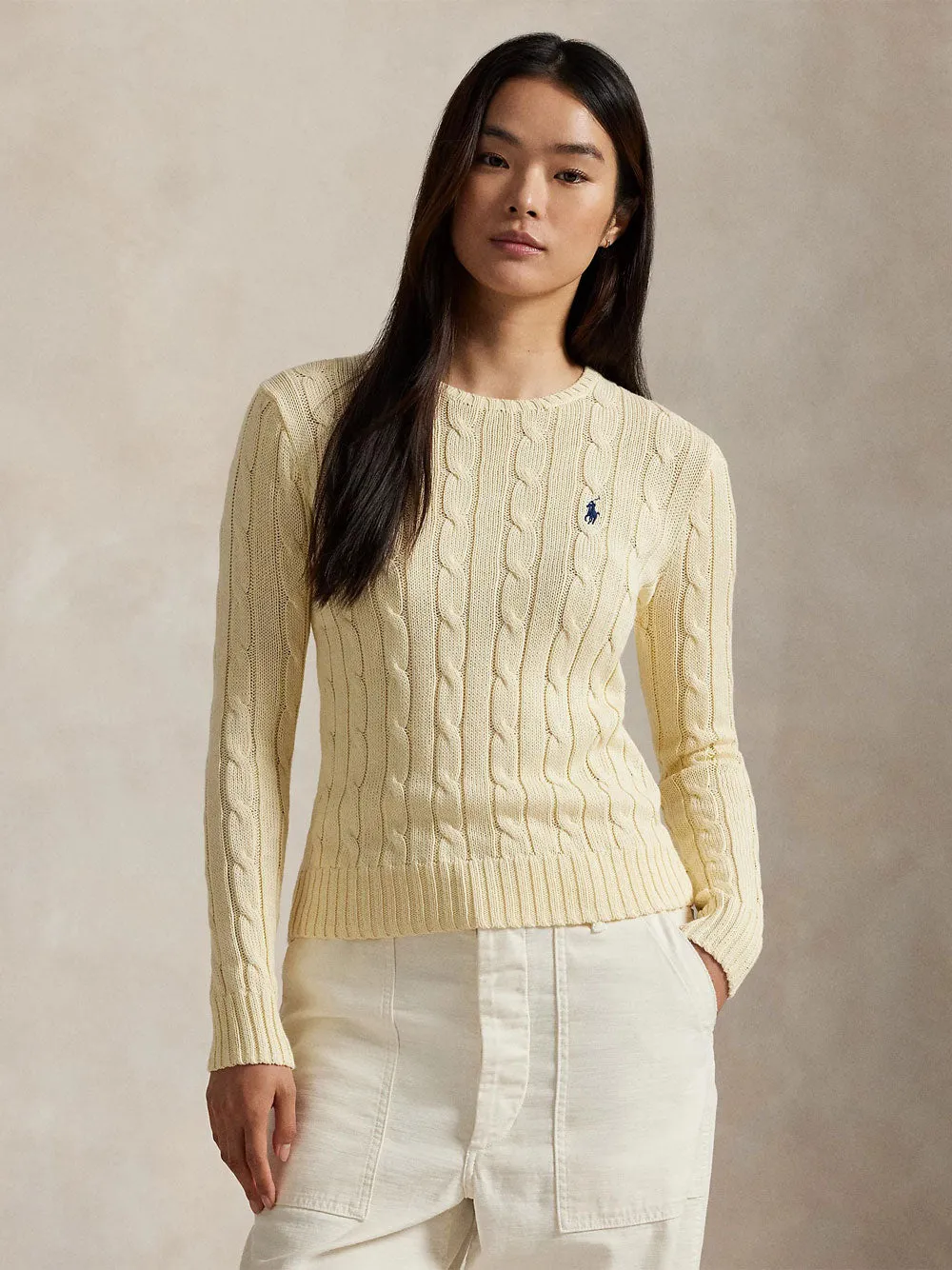 POLO RALPH LAUREN TOUCH JULIANNA CABLE-KNIT SWEATER sold by Lord & Taylor product image thumbnail 2