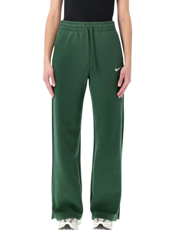 NIKE WIDE-LEG FLEECE TROUSERS sold by Lord & Taylor