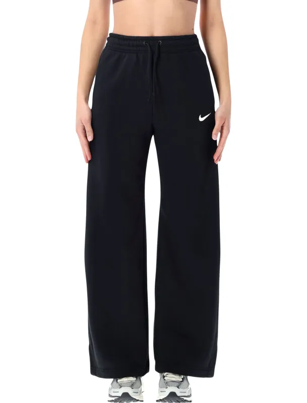 NIKE WIDE-LEG FLEECE TROUSERS sold by Lord & Taylor