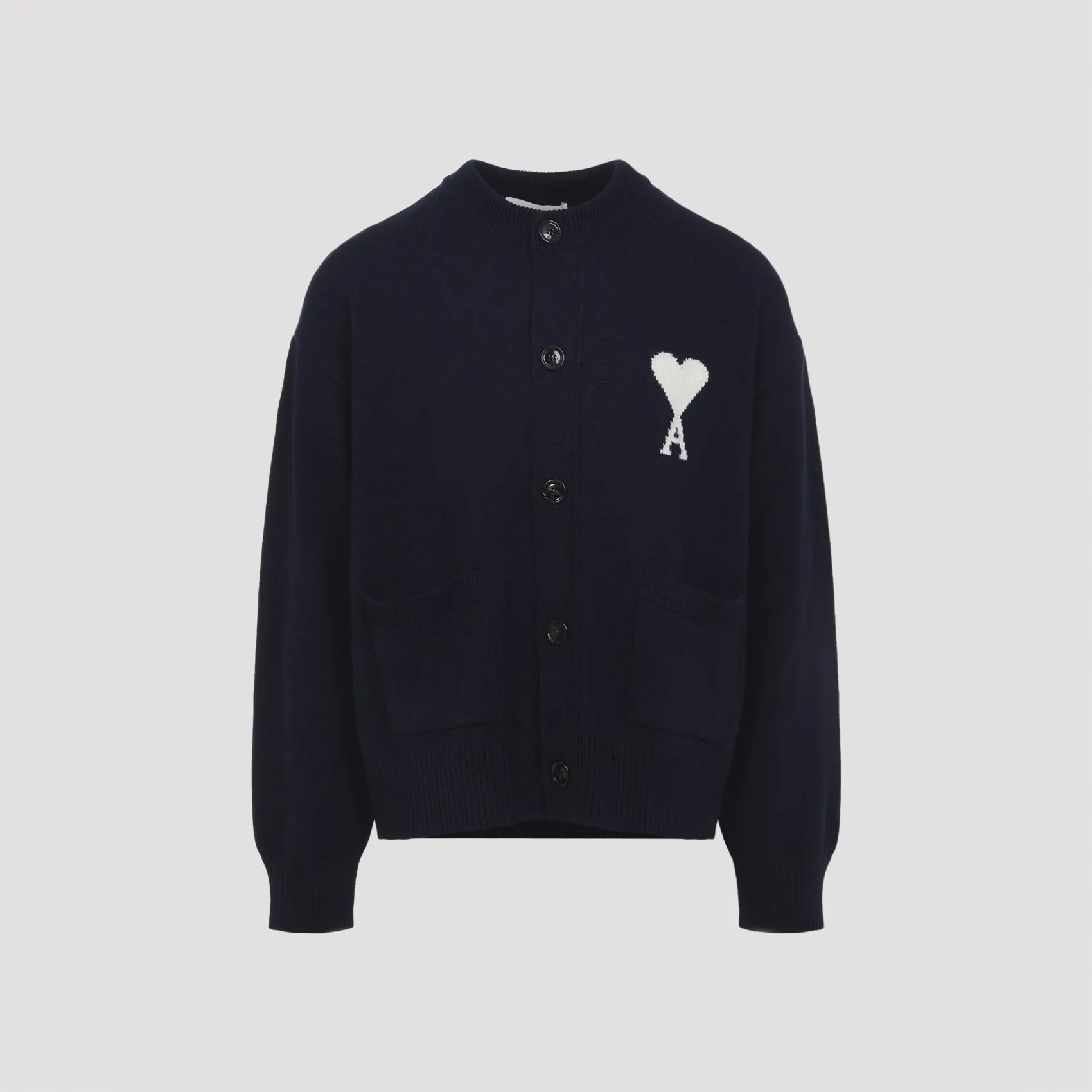 AMI PARIS AMI DE CŒUR KNIT CARDIGAN sold by Lord & Taylor product image thumbnail 2