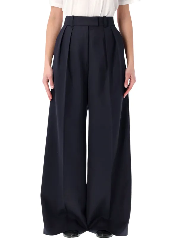 LOU WOOL BLEND WIDE TROUSERS sold by Lord & Taylor