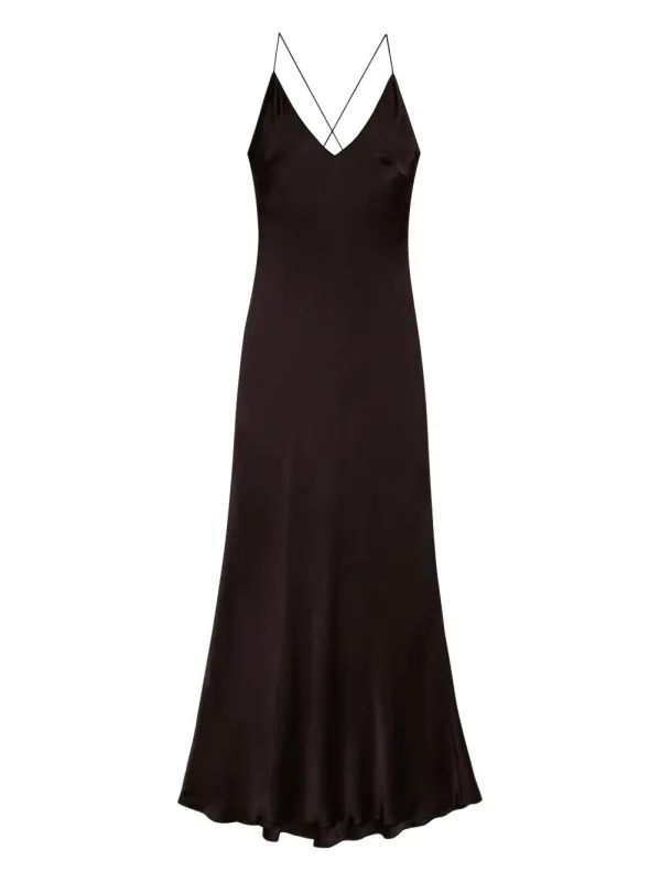 LAUREL SILK LONG DRESS ANINE BING sold by Lord & Taylor