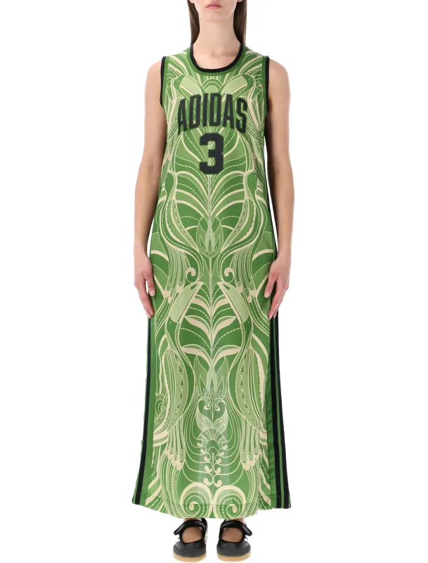 ADIDAS ORIGINALS FARM GREEN MAXI DRESS sold by Lord & Taylor