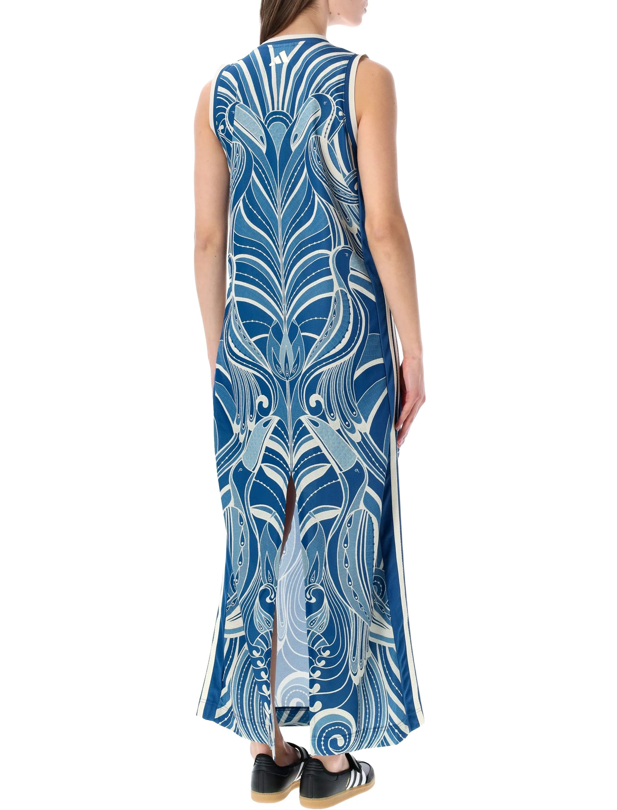 ADIDAS ORIGINALS FARM BLUE MAXI DRESS sold by Lord & Taylor product image thumbnail 2