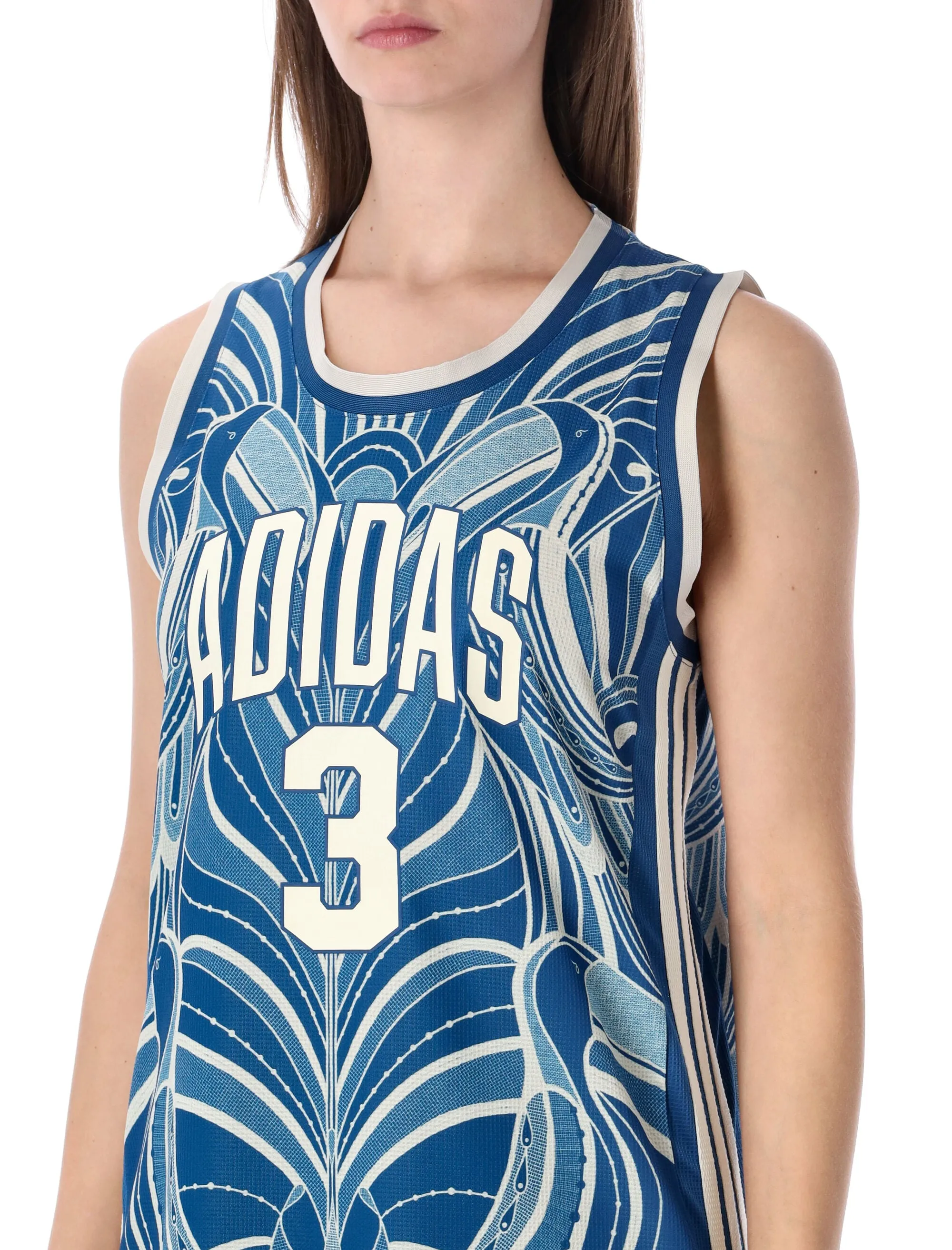ADIDAS ORIGINALS FARM BLUE MAXI DRESS sold by Lord & Taylor product image thumbnail 3