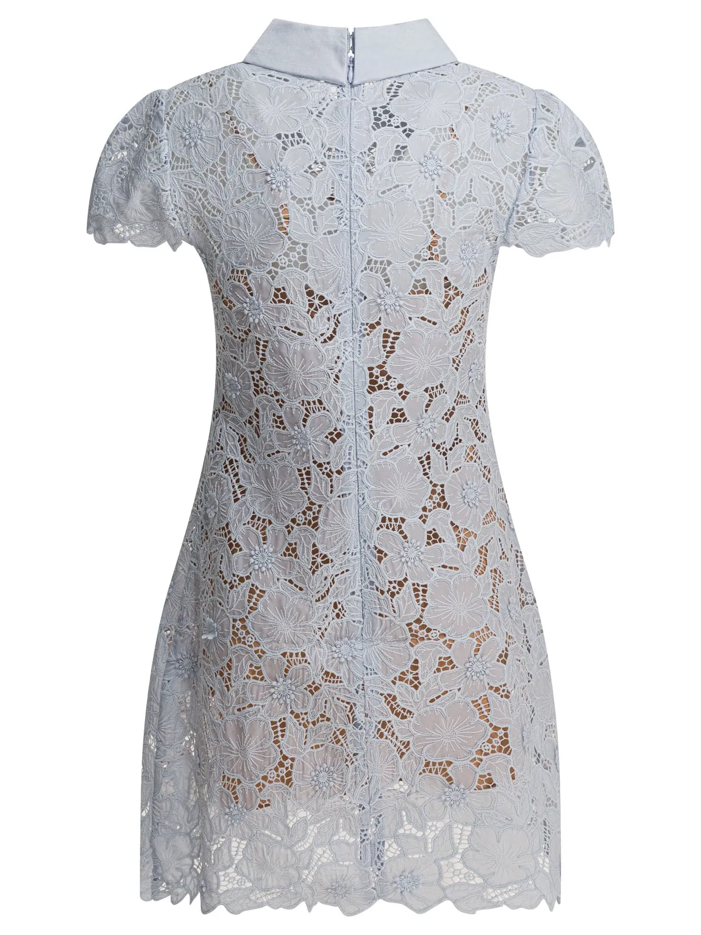 SELF-PORTRAIT GUIPURE LACE MINI DRESS sold by Lord & Taylor product image thumbnail 2