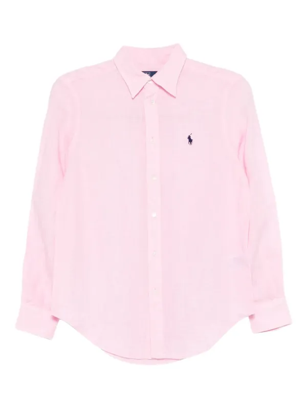 POLO RALPH LAUREN CLASSIC LINEN SHIRT sold by Lord & Taylor