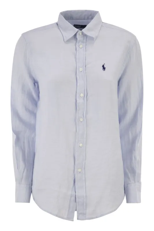 POLO RALPH LAUREN CLASSIC LINEN SHIRT sold by Lord & Taylor