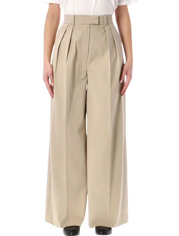 ANINE BING LOU HIGH-RISE WIDE TROUSERS sold by Lord & Taylor
