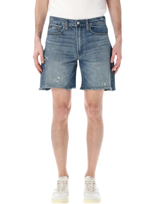 POLO RALPH LAUREN VINTAGE DENIM SHORTS made by Polo by Ralph Lauren