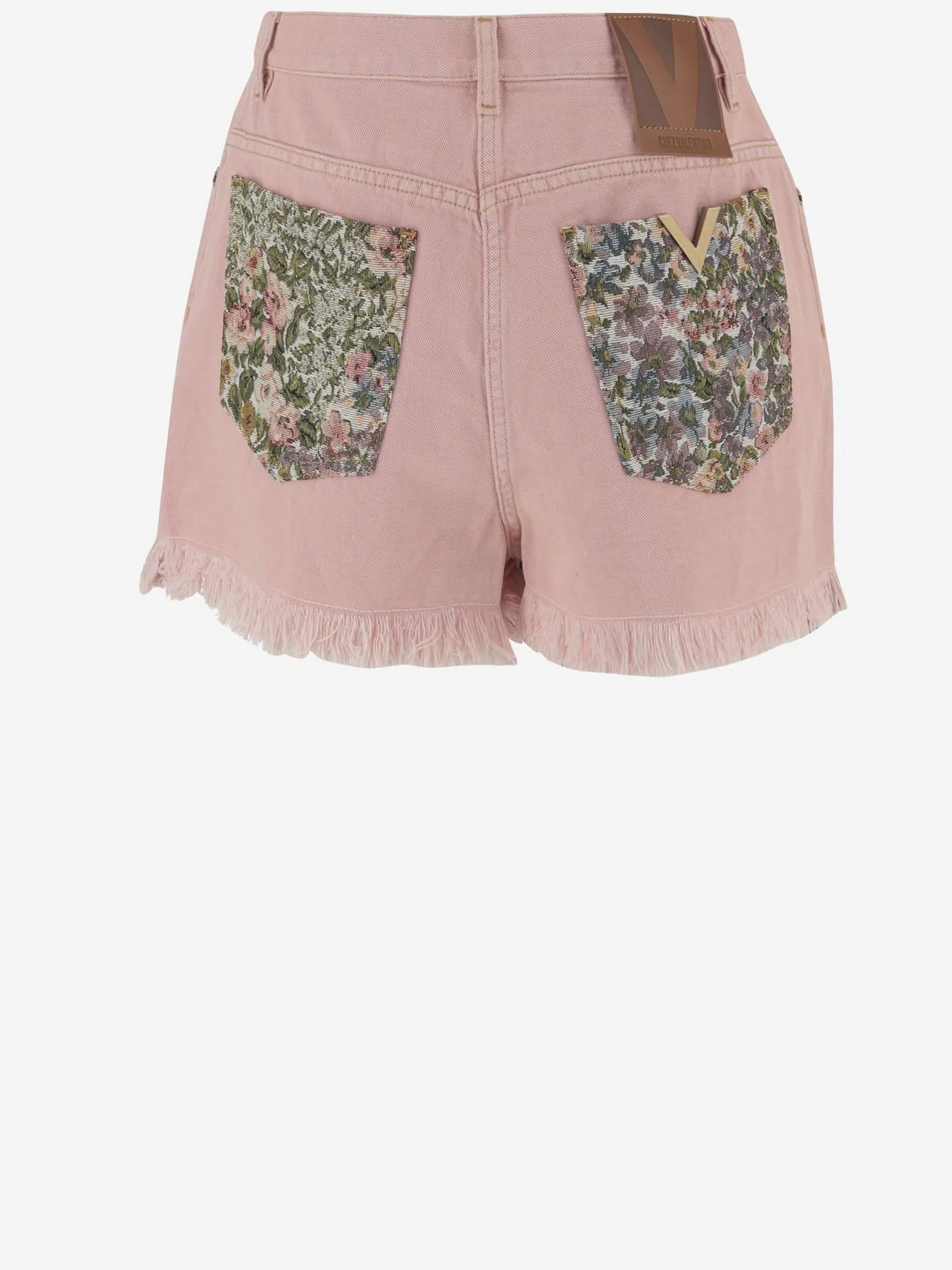 PINK DENIM SHORTS sold by Lord & Taylor product image thumbnail 2