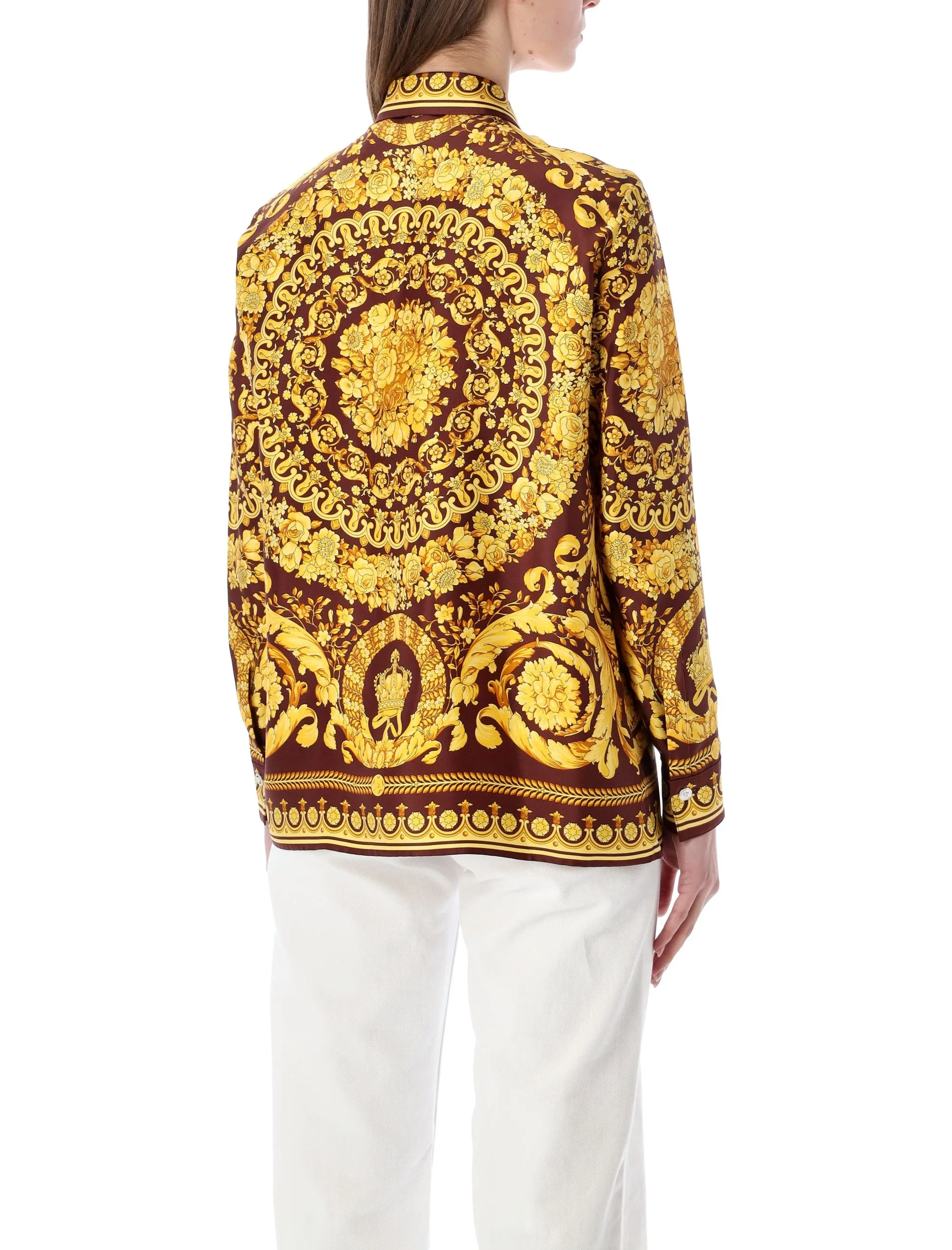 VERSACE BAROCCO SILK SHIRT sold by Lord & Taylor product image thumbnail 2