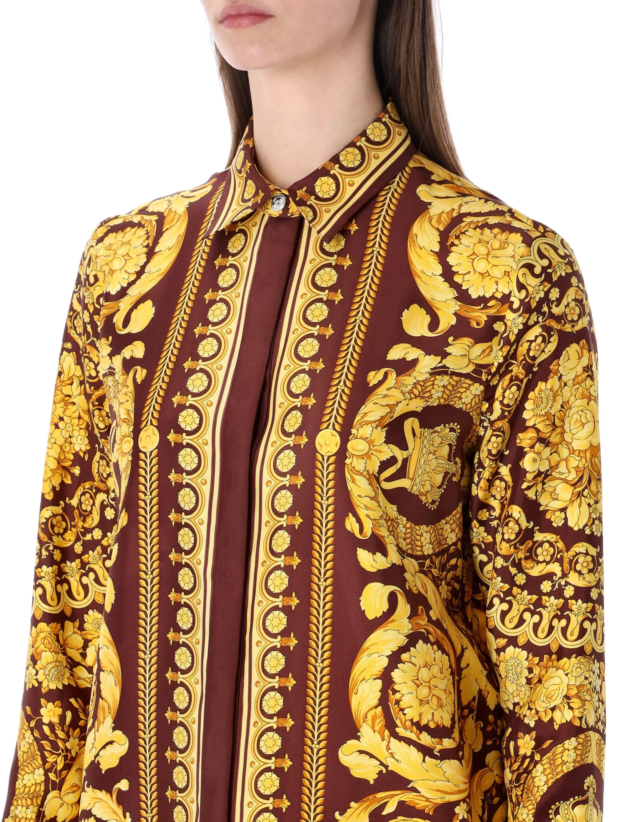 VERSACE BAROCCO SILK SHIRT sold by Lord & Taylor product image thumbnail 3