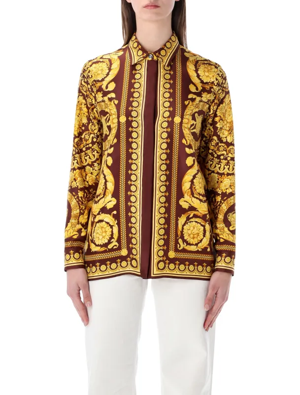 VERSACE BAROCCO SILK SHIRT made by Versace