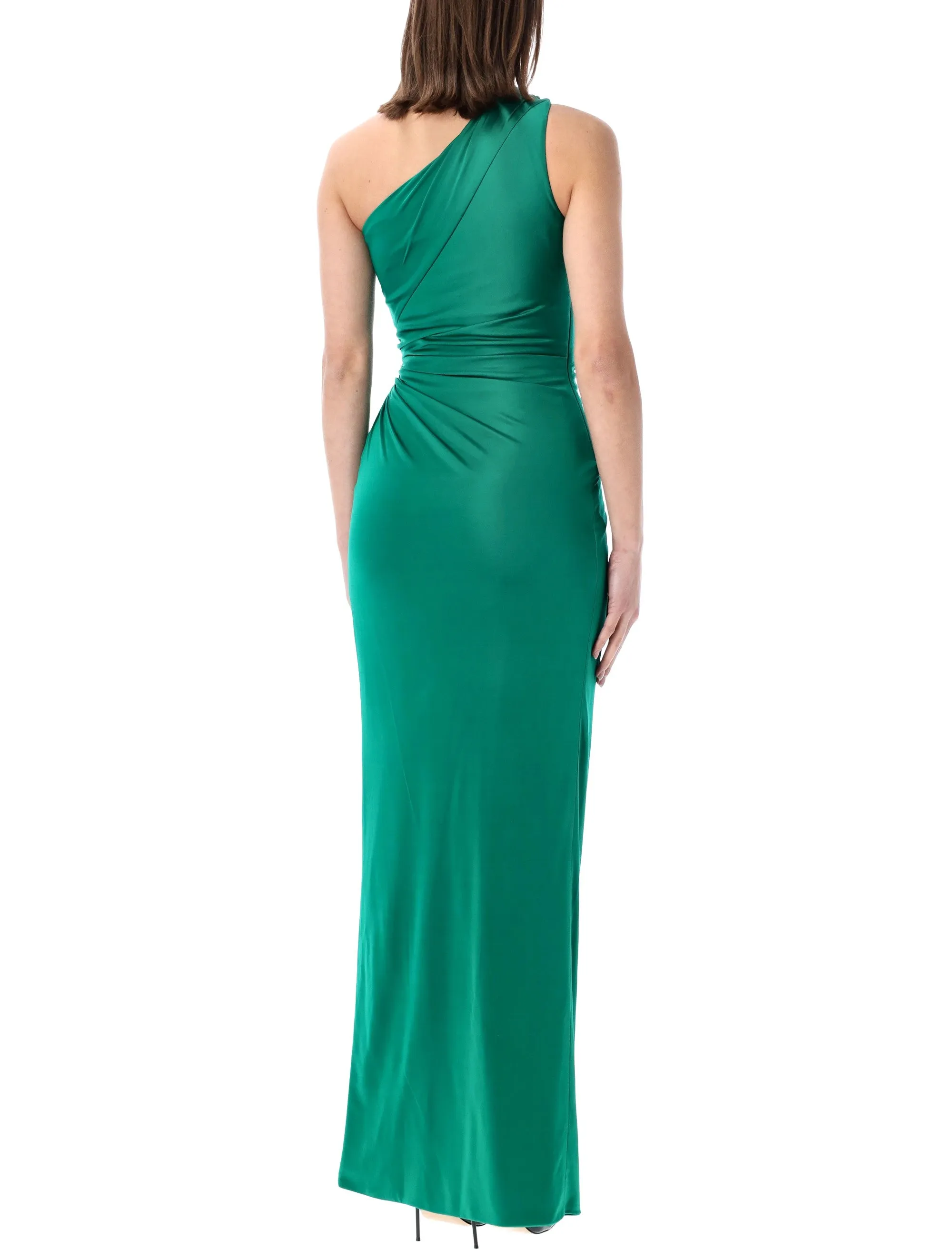 VERSACE DRAPED JERSEY GOWN sold by Lord & Taylor product image thumbnail 2