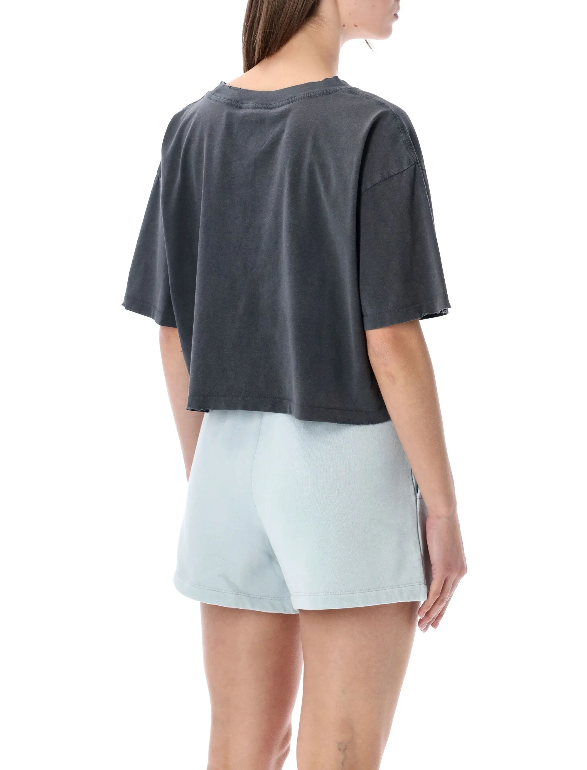 ANINE BING JOHNNY CROPPED GRAPHIC T-SHIRT sold by Lord & Taylor product image thumbnail 2