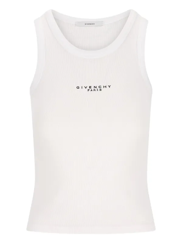 GIVENCHY PARIS COTTON TANK TOP made by Givenchy