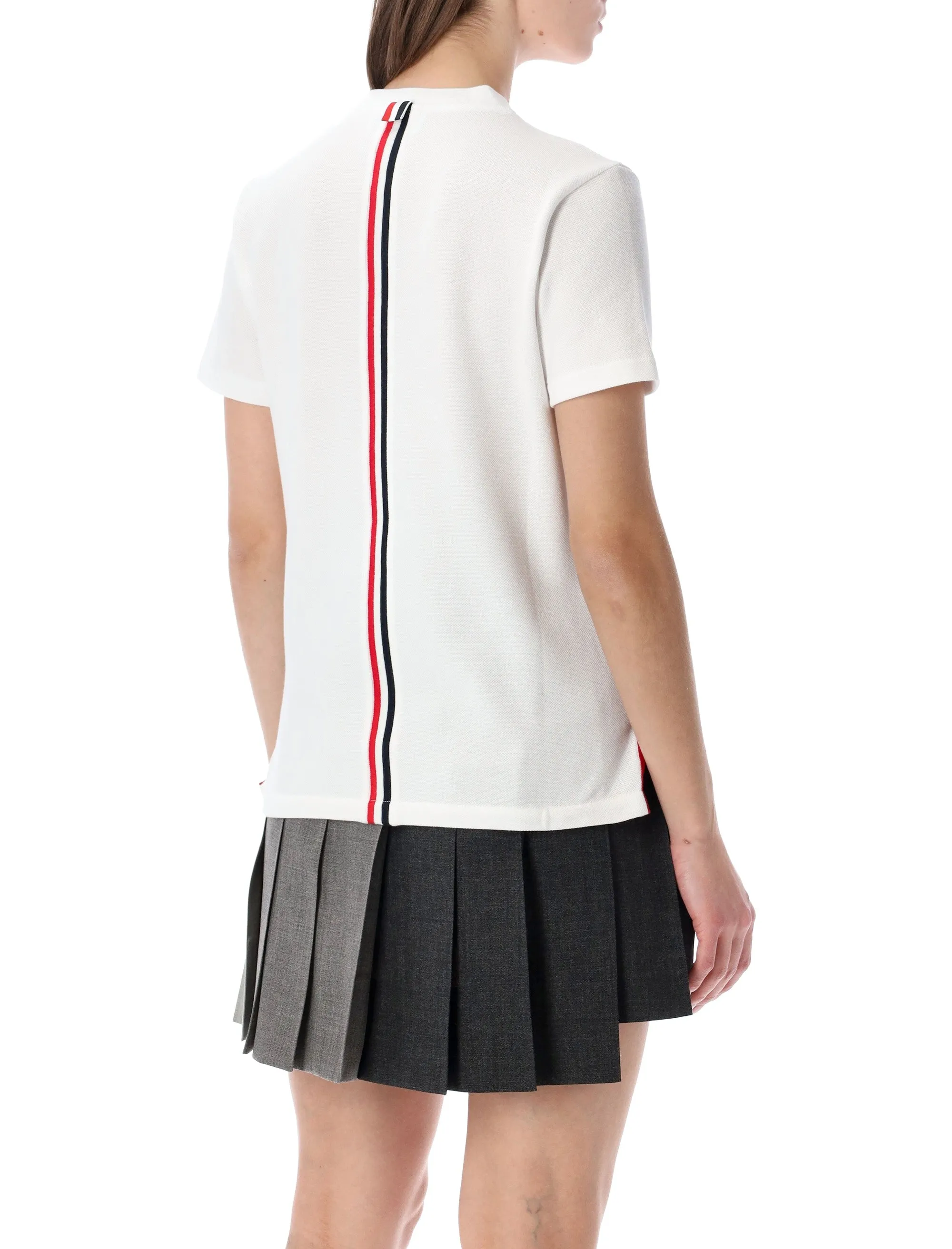 THOM BROWNE CLASSIC PIQUÉ T-SHIRT sold by Lord & Taylor product image thumbnail 2