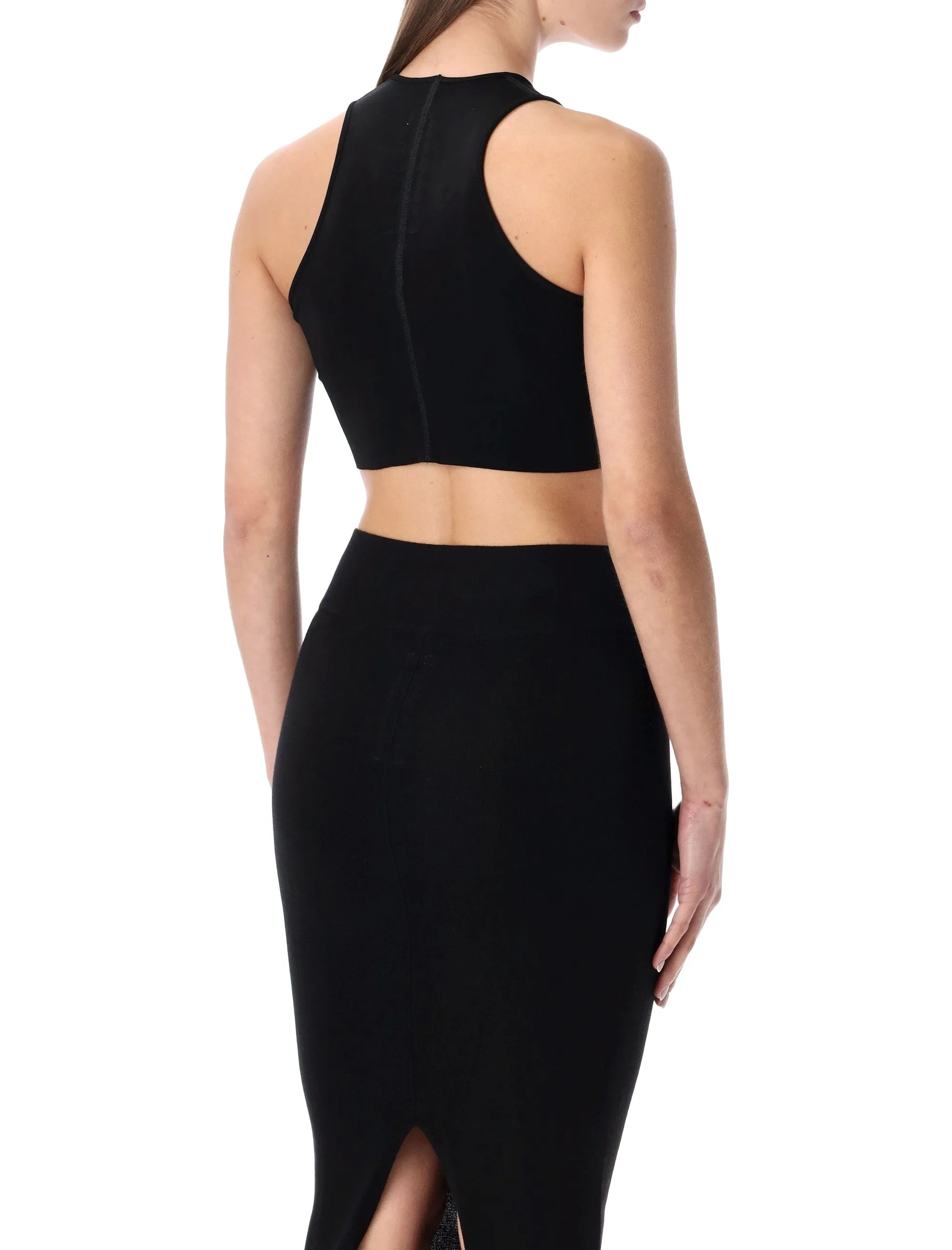 RICK OWENS CROPPED TANK TOP sold by Lord & Taylor product image thumbnail 2