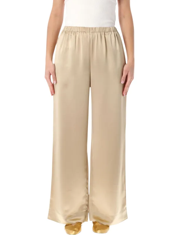 BY MALENE BIRGER CABELLO SATIN WIDE-LEG TROUSERS made by By Malene Birger