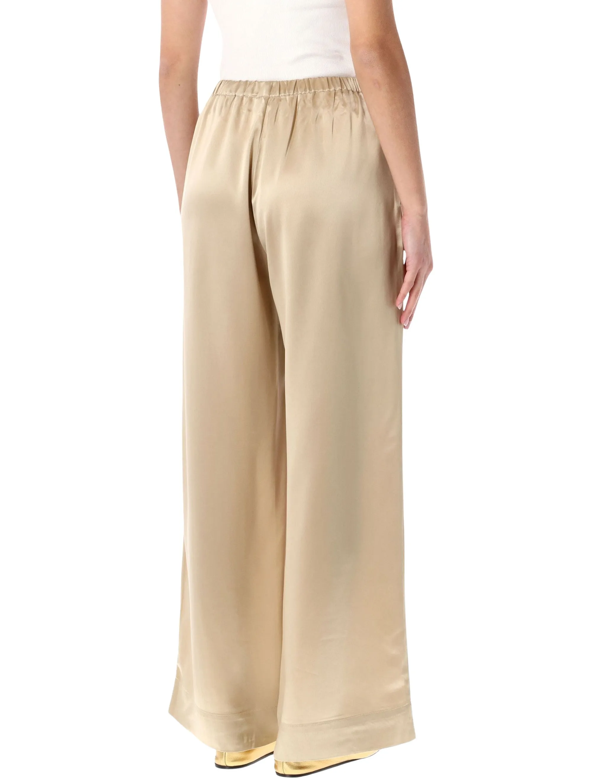 BY MALENE BIRGER CABELLO SATIN WIDE-LEG TROUSERS sold by Lord & Taylor product image thumbnail 2