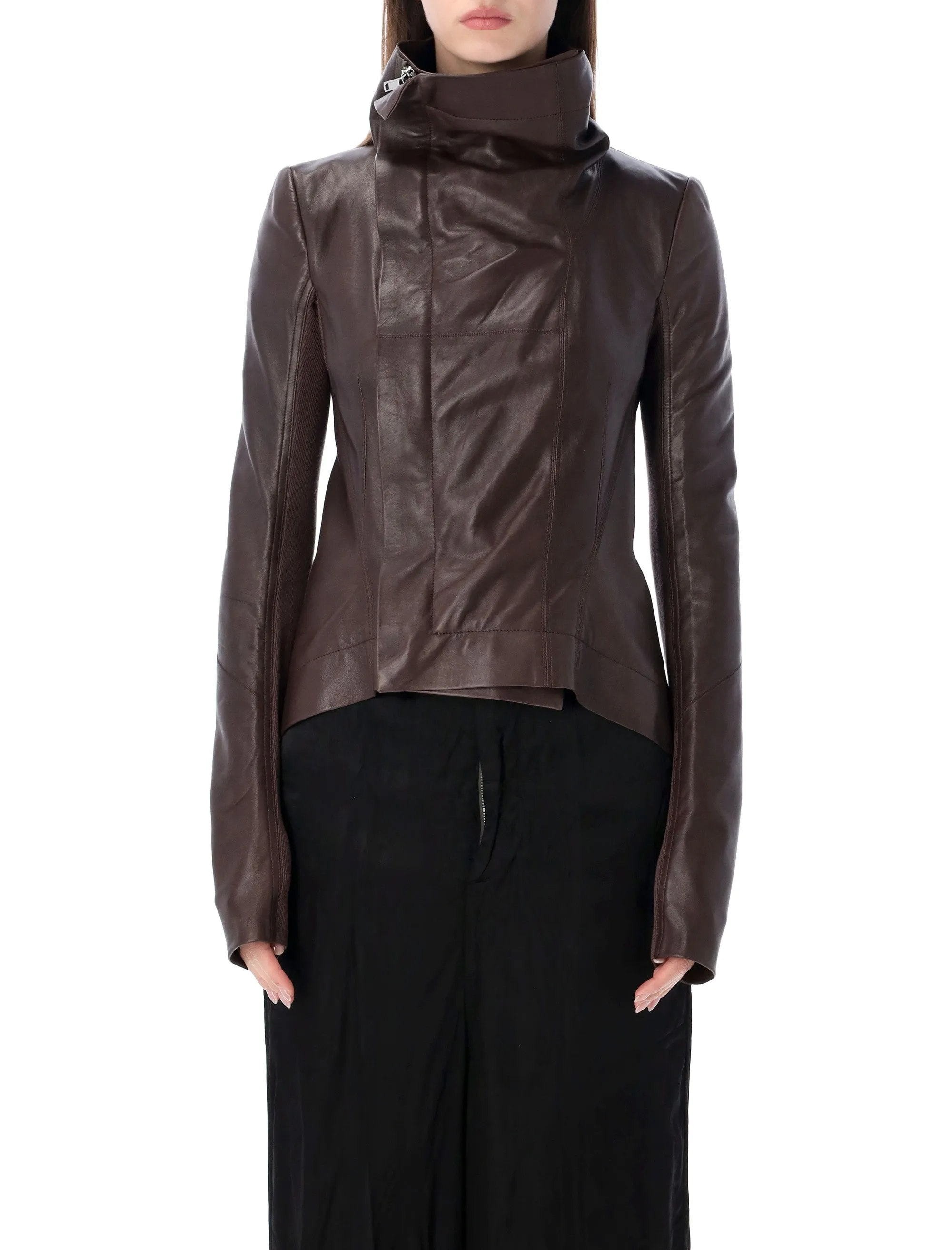 RICK OWENS NASKA LEATHER BIKER JACKET sold by Lord & Taylor
