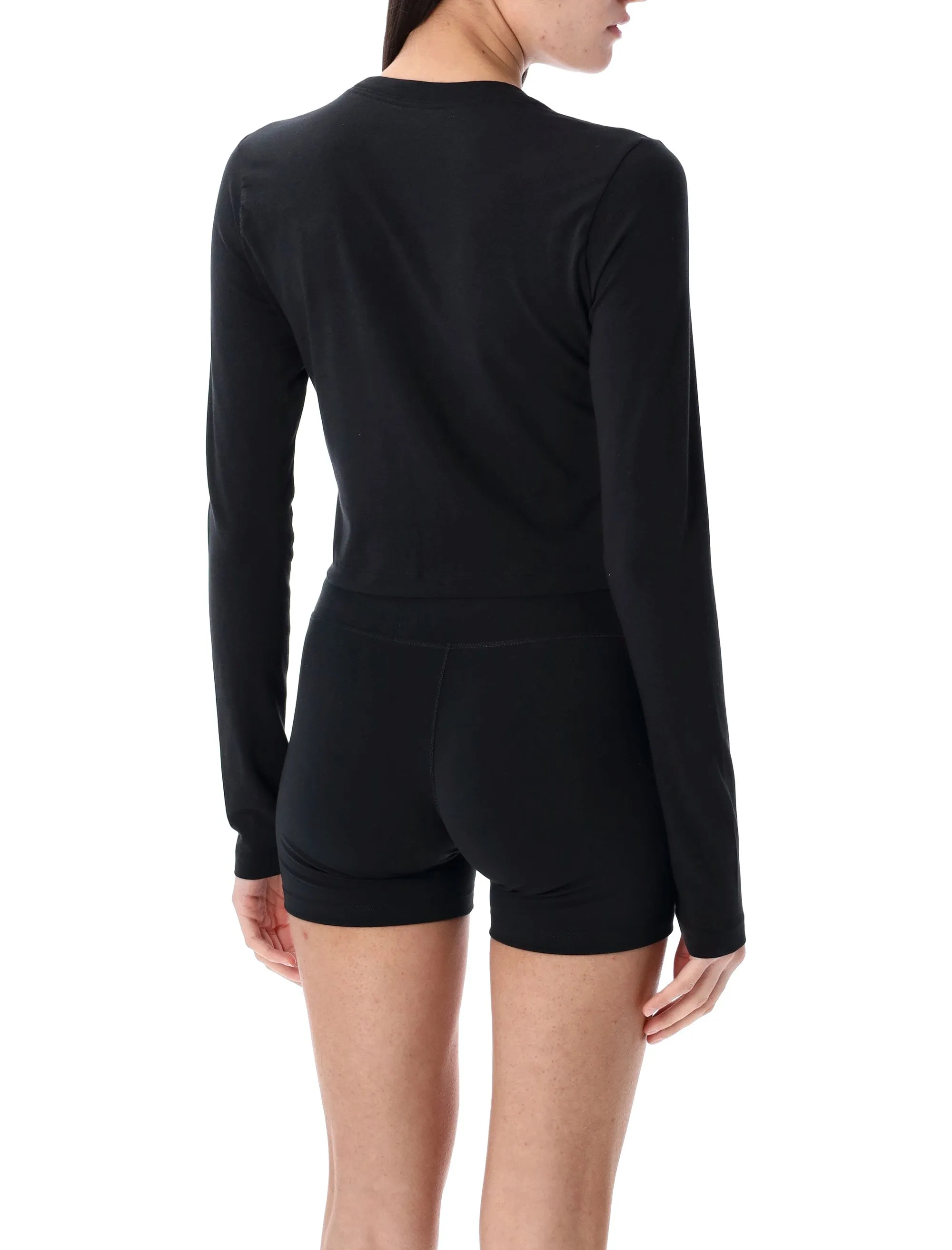 NIKE LONG-SLEEVE CROPPED TOP sold by Lord & Taylor product image thumbnail 2