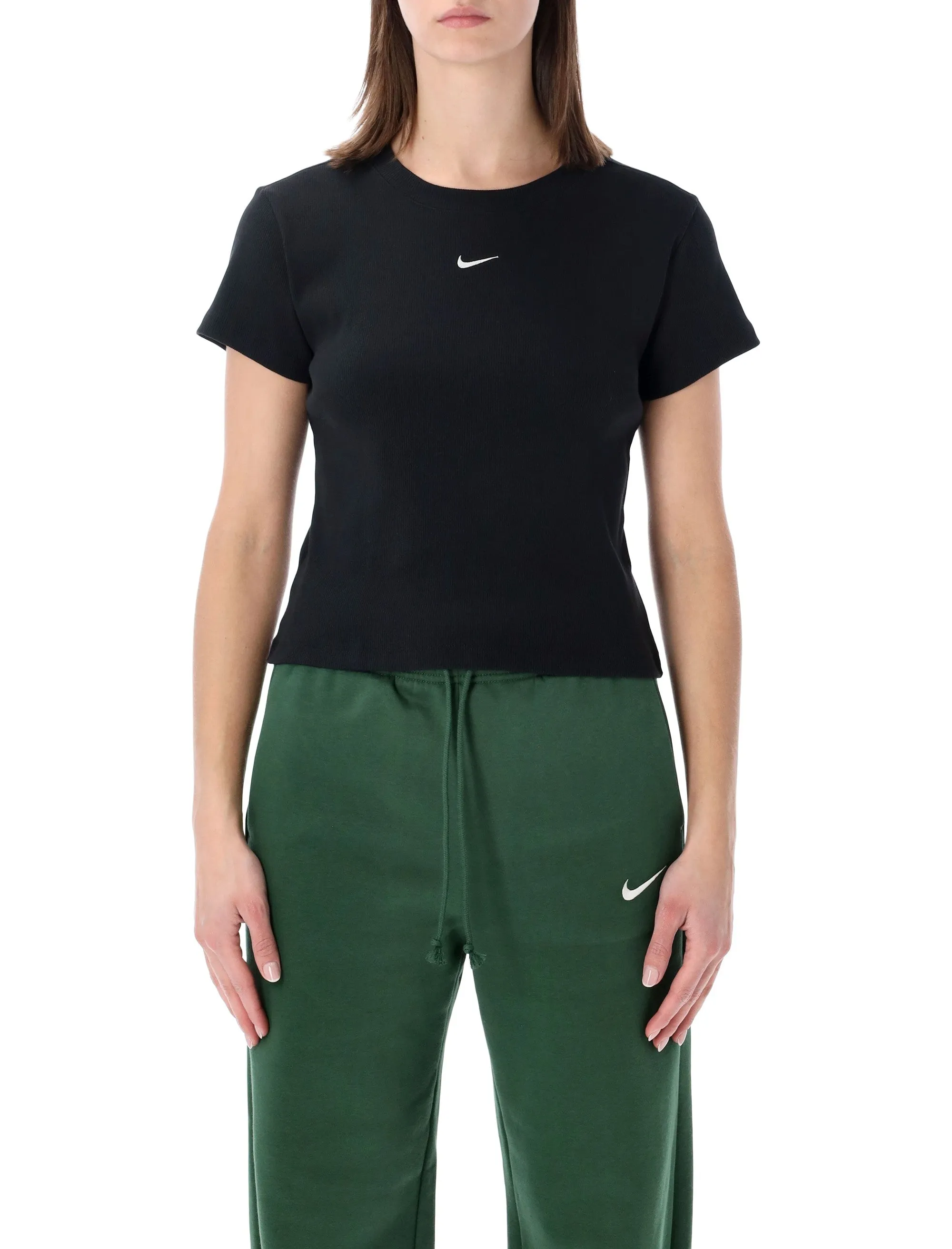 NIKE RIBBED SHORT SLEEVE T-SHIRT sold by Lord & Taylor