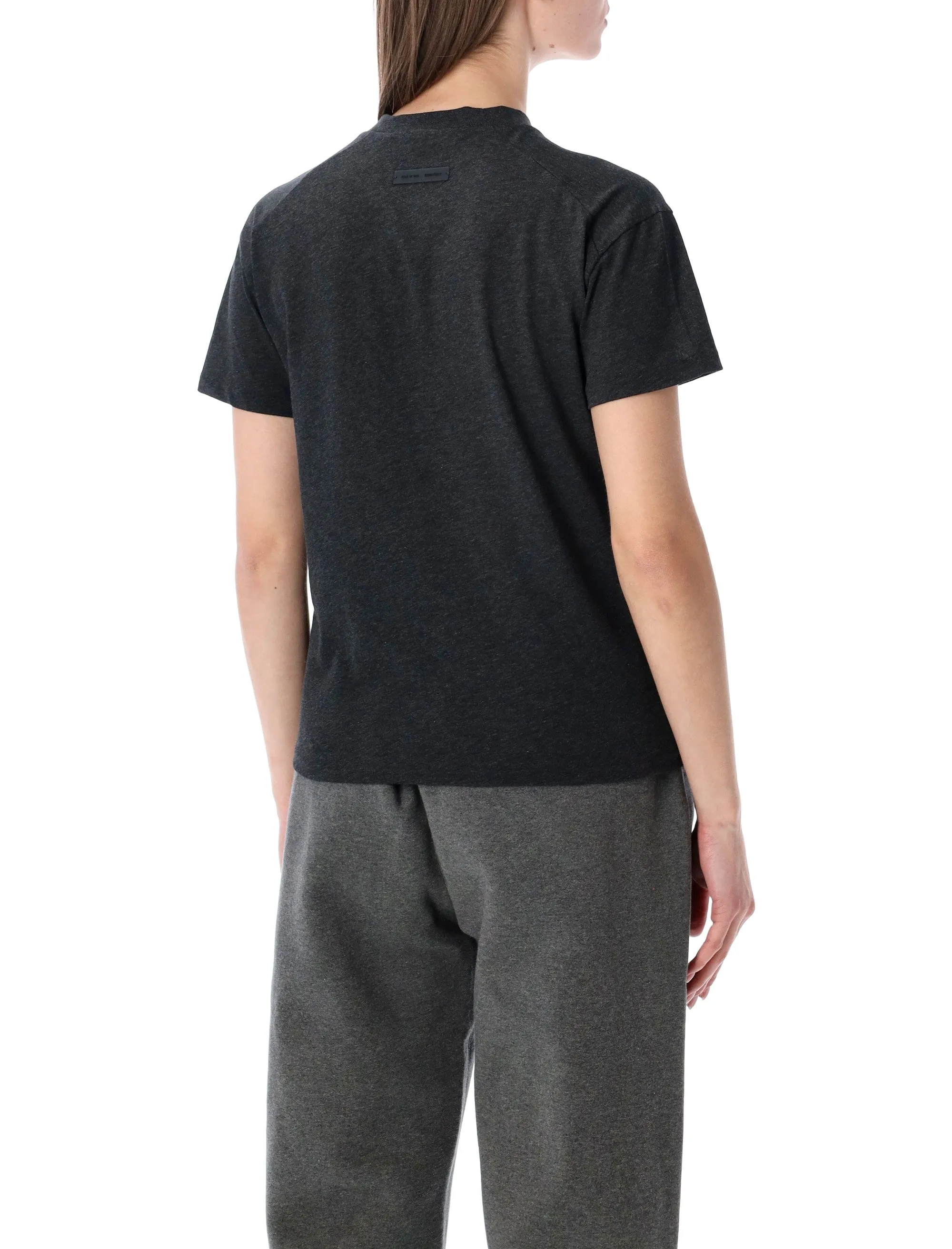 ESSENTIALS FEAR OF GOD DARK GREY EMBROIDERED CLASSIC TEE sold by Lord & Taylor product image thumbnail 2