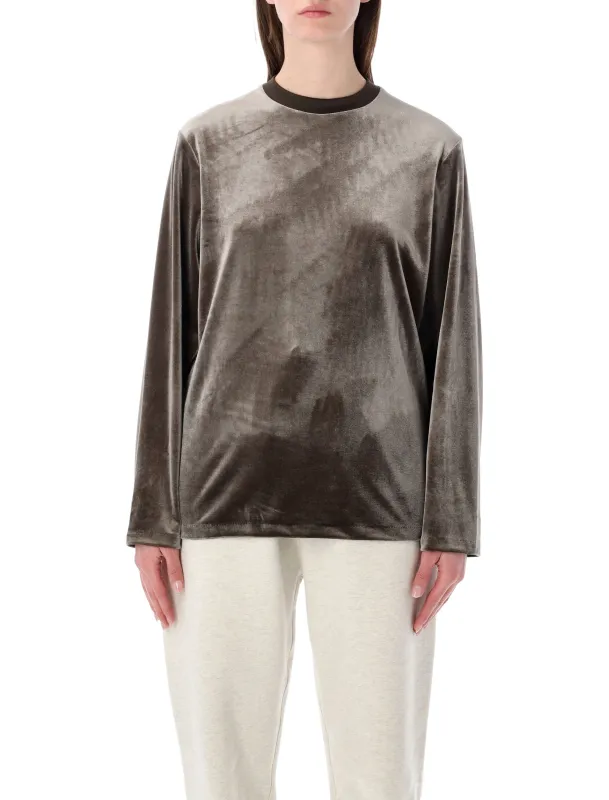 ESSENTIALS FEAR OF GOD LS VELOUR TEE made by Fear of God