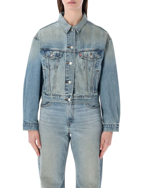 LEVI’S 90S CROPPED TRUCKER JACKET sold by Lord & Taylor