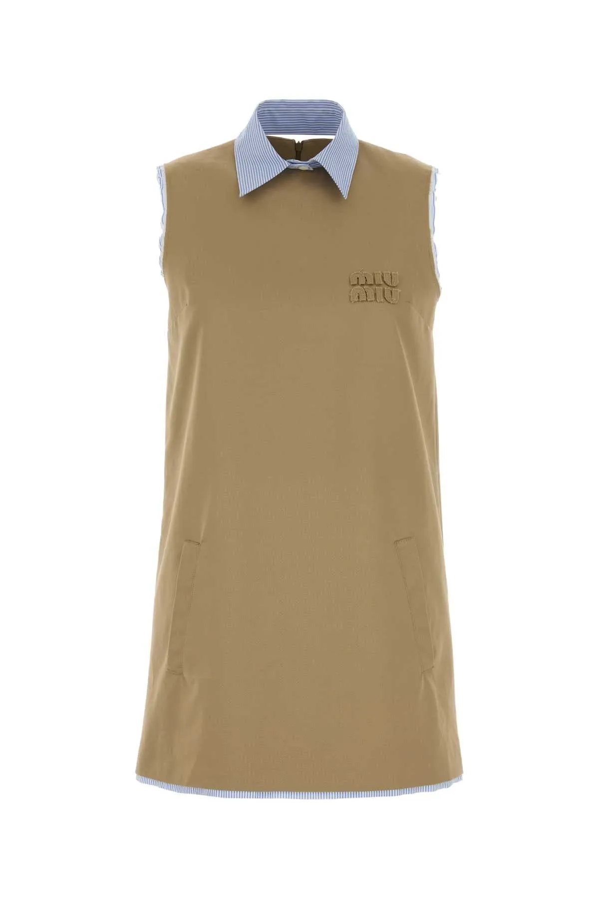 CAPPUCCINO COTTON MINI DRESS sold by Lord & Taylor