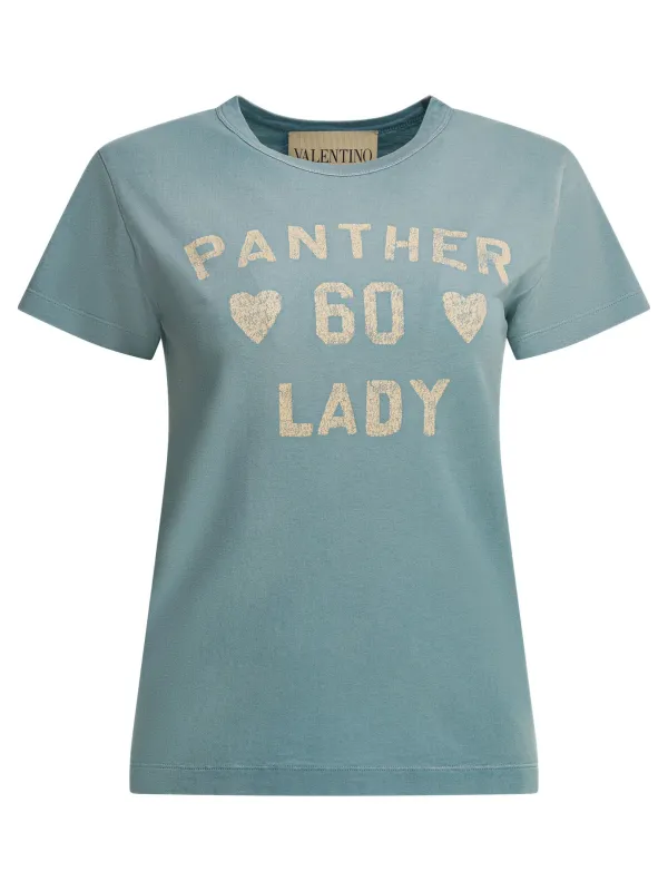 "PANTHER LADY" CREWNECK T-SHIRT sold by Lord & Taylor