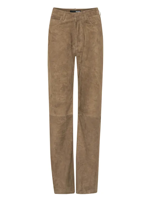 ROTATE STRAIGHT SUEDE PANTS made by ROTATE Birger Christensen