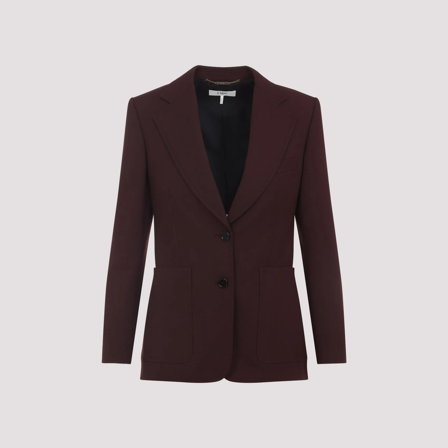 CHLOÉ SINGLE-BREASTED WOOL BLAZER sold by Lord & Taylor product image thumbnail 3