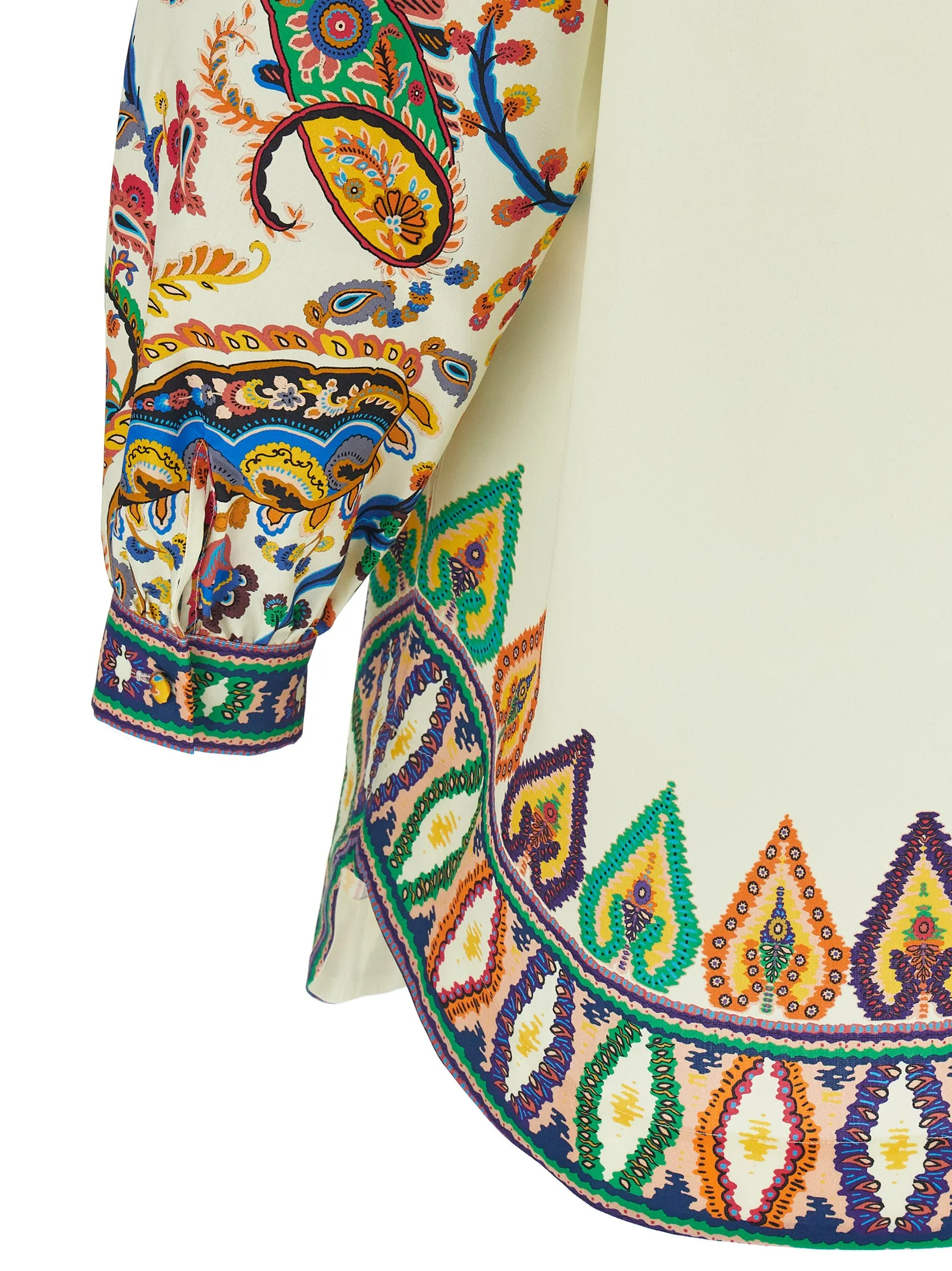 Printed poplin dress sold by Lord & Taylor product image thumbnail 4