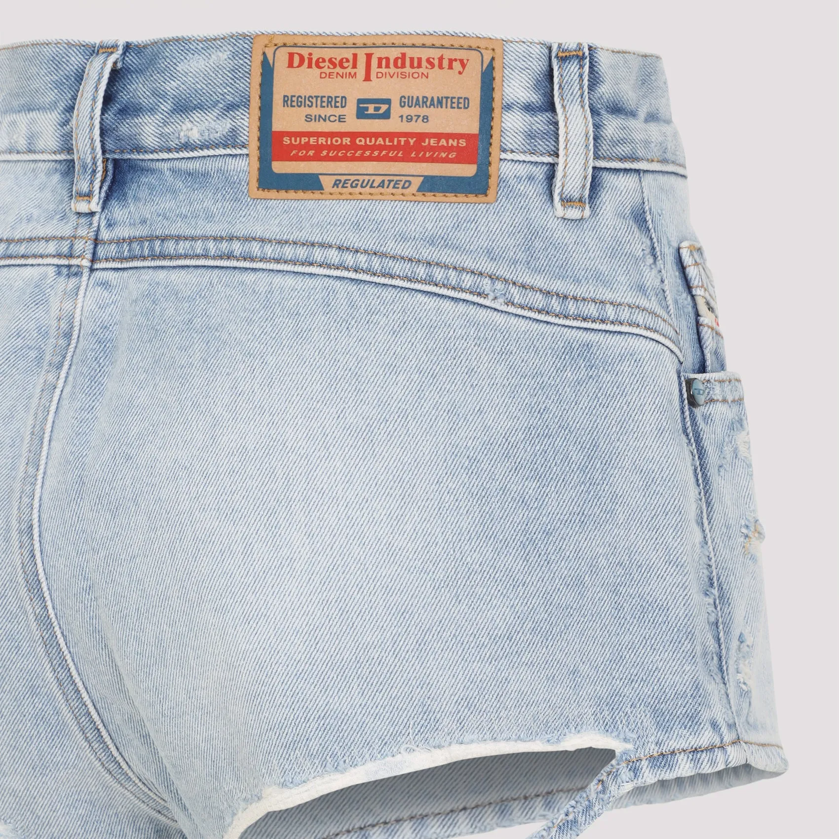 DENIM COTTON SHORTS sold by Lord & Taylor product image thumbnail 4