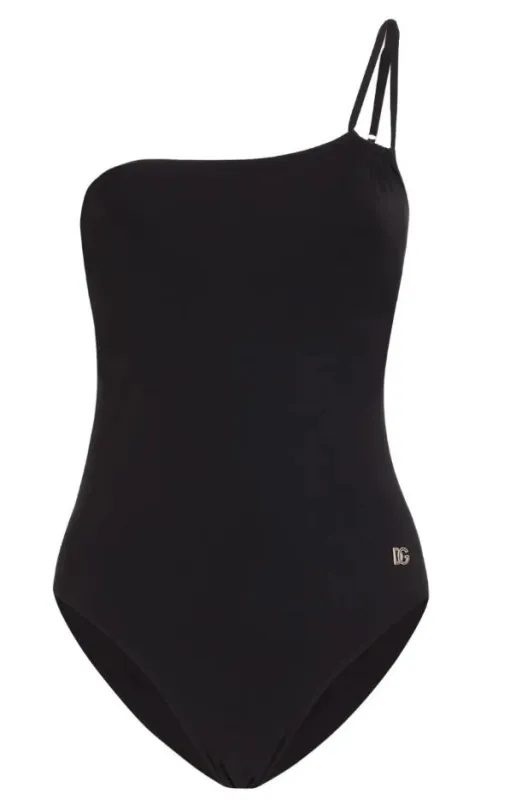 ONE SHOULDER SWIMSUIT made by Dolce & Gabanna
