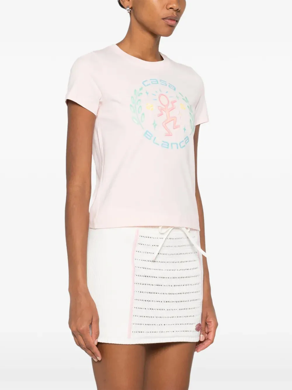 CASABLANCA GRAPHIC COTTON T-SHIRT sold by Lord & Taylor product image thumbnail 3