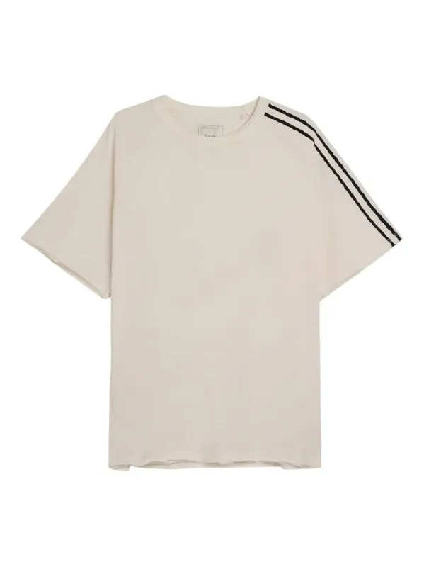 Y-3 RAW-EDGE 3-STRIPES T-SHIRT made by Y-3